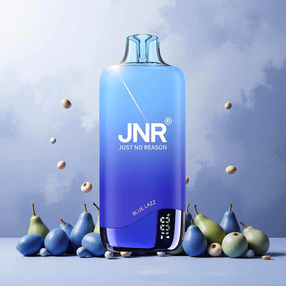 JNR Rainbow 10500 Puffs Norge Engros Vape til engangsbruk Blå Lazz – 600mAh Batteri, 18ml Tank, Type-C Lading