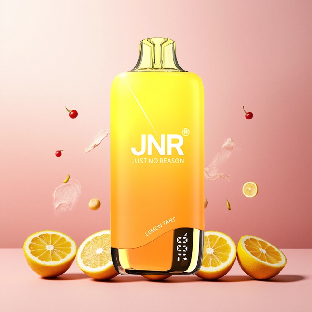 JNR Rainbow Norge Engros 10500 Puffs 18ml E-Liquid 600mAh USB-C Ladbar Vape til engangsbruk Sitronterte