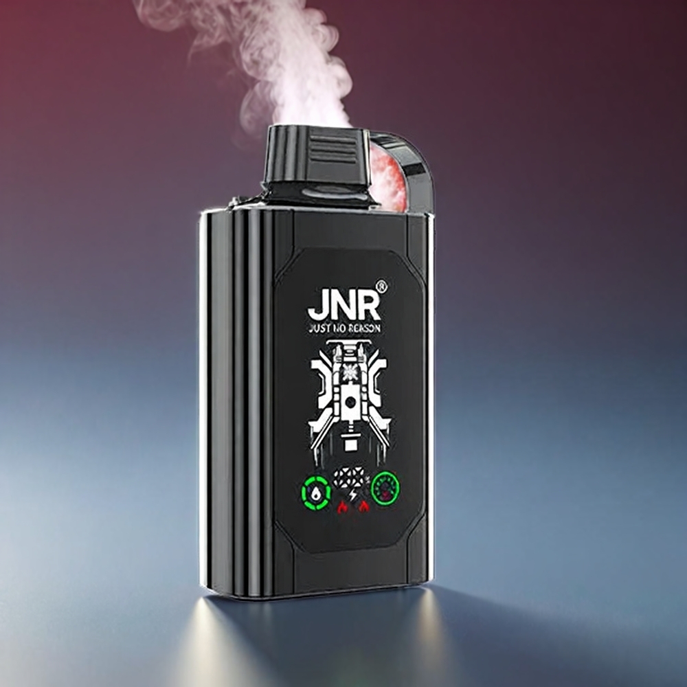 JNR Shisha Box 20500 Puffs Norge Engros – Jordbær Drue – HD Skjerm – 25ml E-væske – Type-C Hurtiglading