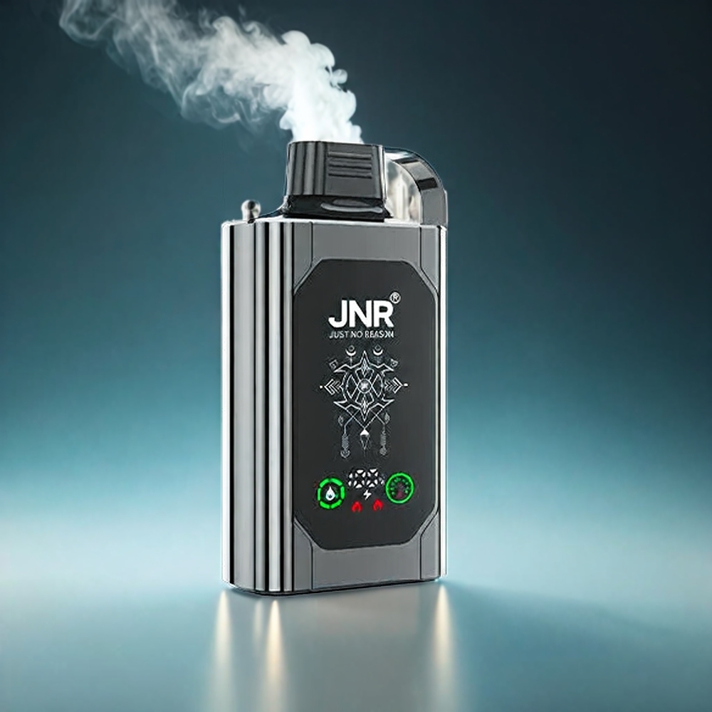 JNR Shisha Box Norge Engros - 20500 Puffs, Vannmelon Is, HD Display, 1000mAh, Type-C Lading