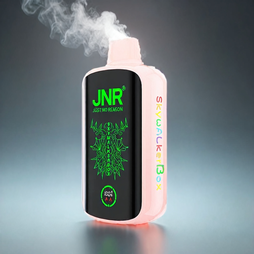 JNR Skywalker Box Norge Engros 21000 Puffs Vape Jordbær Is 850mAh Type-C