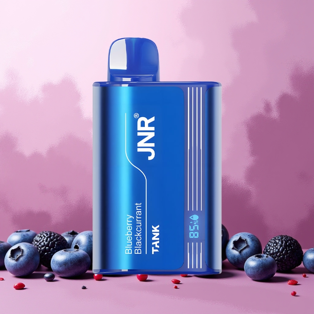JNR Tank 10000 Puffs Norge Engros Vape til engangsbruk Blåbær Solbær med Justerbar Luftstrøm, 650mAh Batteri, 20ml e-Liquid, Type-C Lading