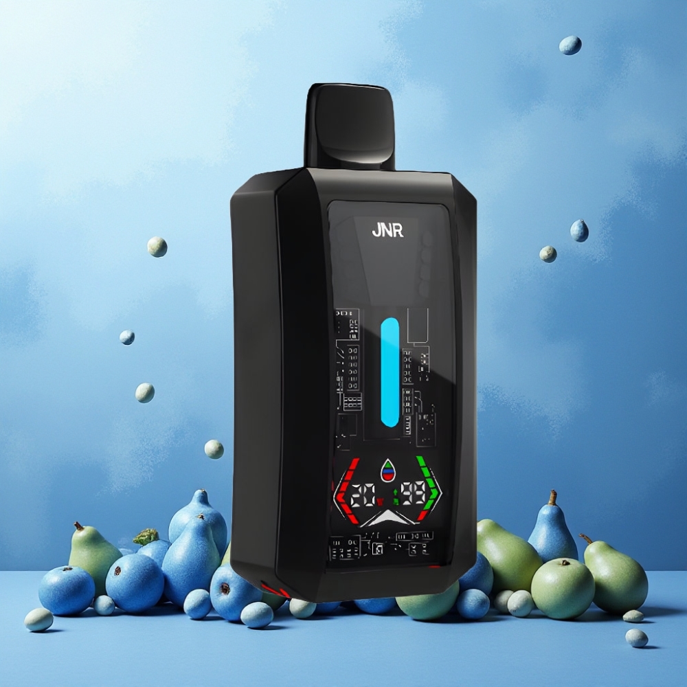 JNR Tank Pro 33000 Puffs Norge Engros – 28ml e-Liquid, Digital Display, Dual Mesh Coil, Type-C Lading, Mr Blå