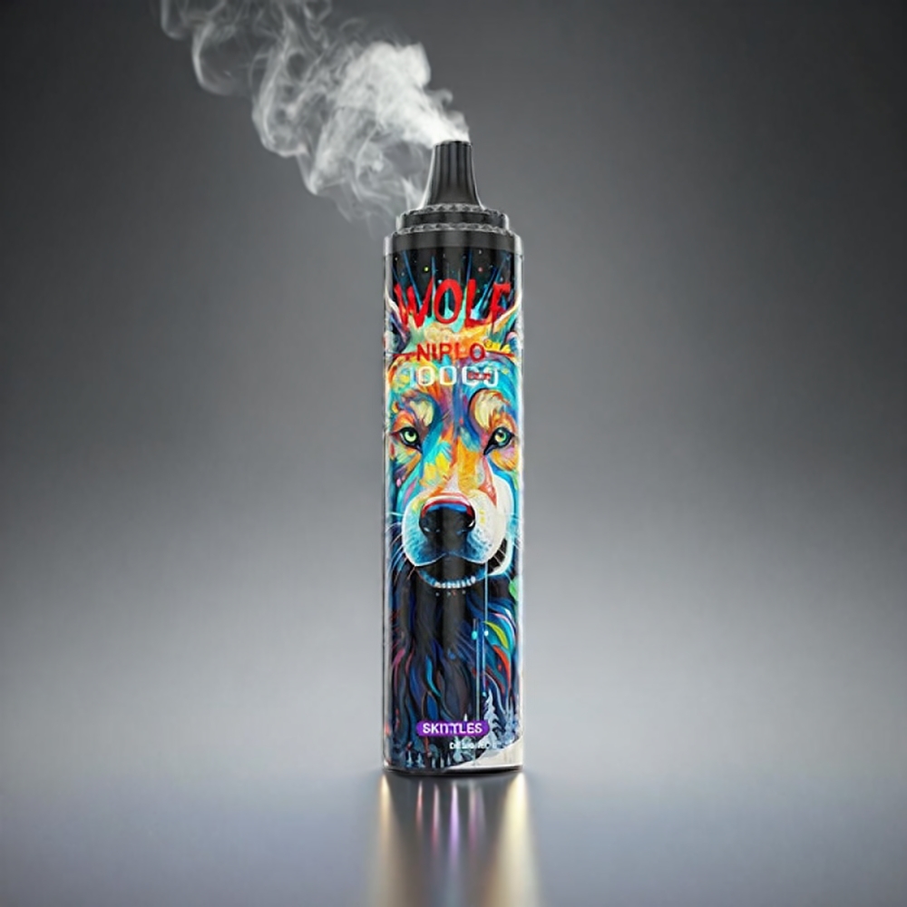 JNR Wolf 10000 Puffs Norge Engros – 1.0 Ohm Mesh, 650mAh, 20ml, Type-C