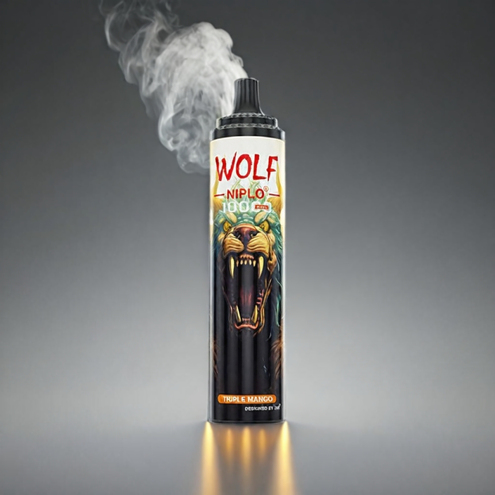 JNR Wolf 10000 Puffs Norge Engros Triple Mango 20ml 650mAh Type-C