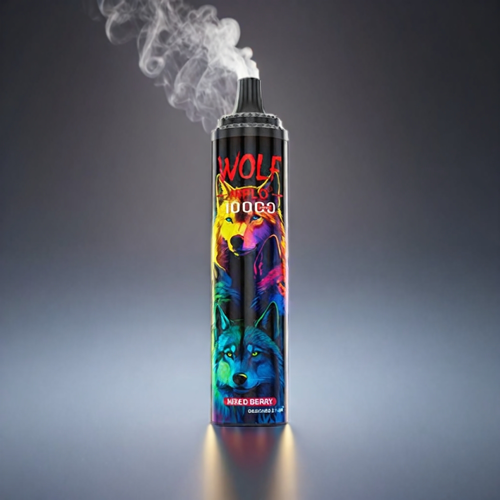 JNR Wolf 10000 Puffs Norge Engros Vape Mixed Bær – 20ml, Type-C, 650mAh