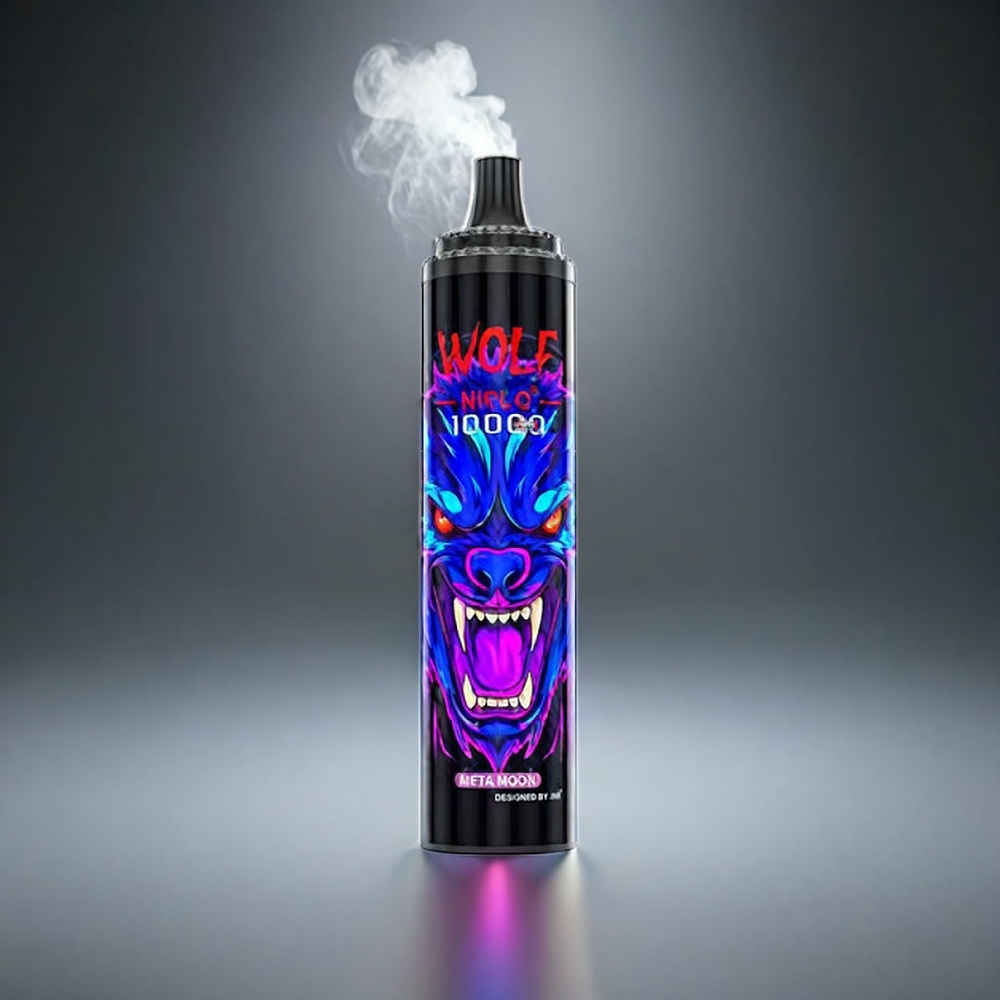 JNR Wolf 10000 Puffs Norge Engros med 20ml E-liquid, 650mAh Batteri og Type-C Lading