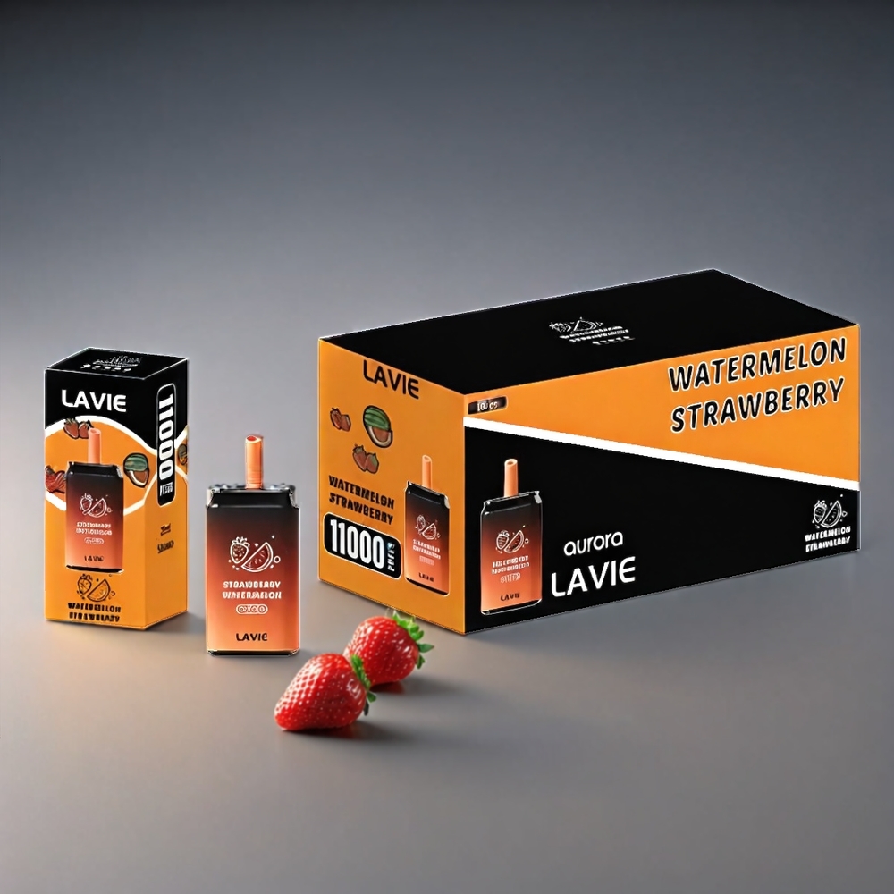 LAVIE Aurora 11000 Puffs Norge Engros Jordbær Vannmelon 22ML 650mAh Type C