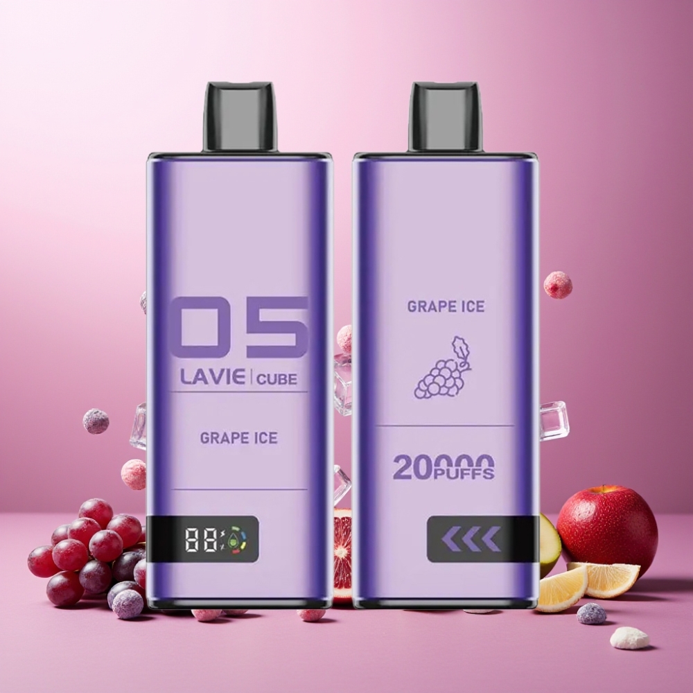 Lavie Cube 20000 Puffs Norge Engros Vape til engangsbruk Drupeis med 28ML væske og 600mAh batteri