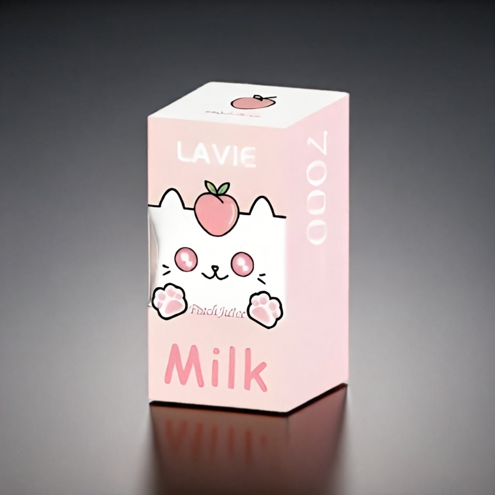 LAVIE Milk 7000 Puffs Norge Engros Ferskenjuice 16ML 600mAh Type-C
