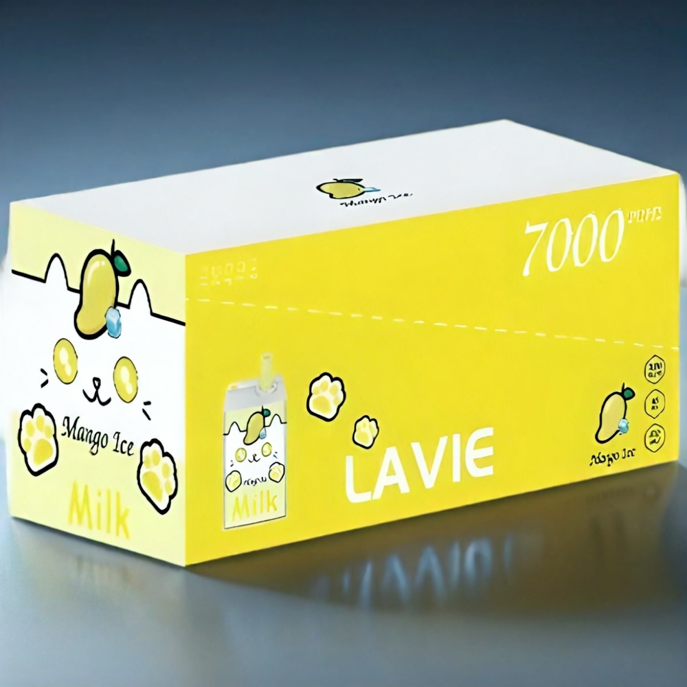 LAVIE Milk 7000 Puffs Norge Engros Mango Is 16ML Type-C 600mAh