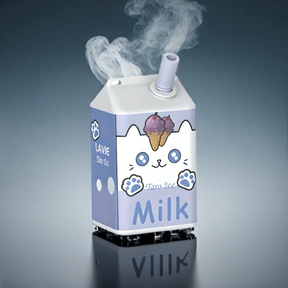 LAVIE Milk 7000 Puffs Norge Engros – Taro Is – 16ML / 600mAh Type C
