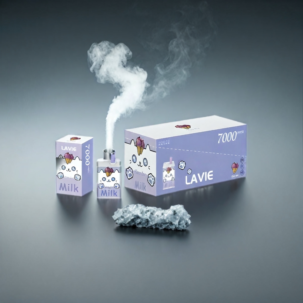 LAVIE Milk 7000 Puffs Norge Engros – Taro Is – 16ML / 600mAh Type C