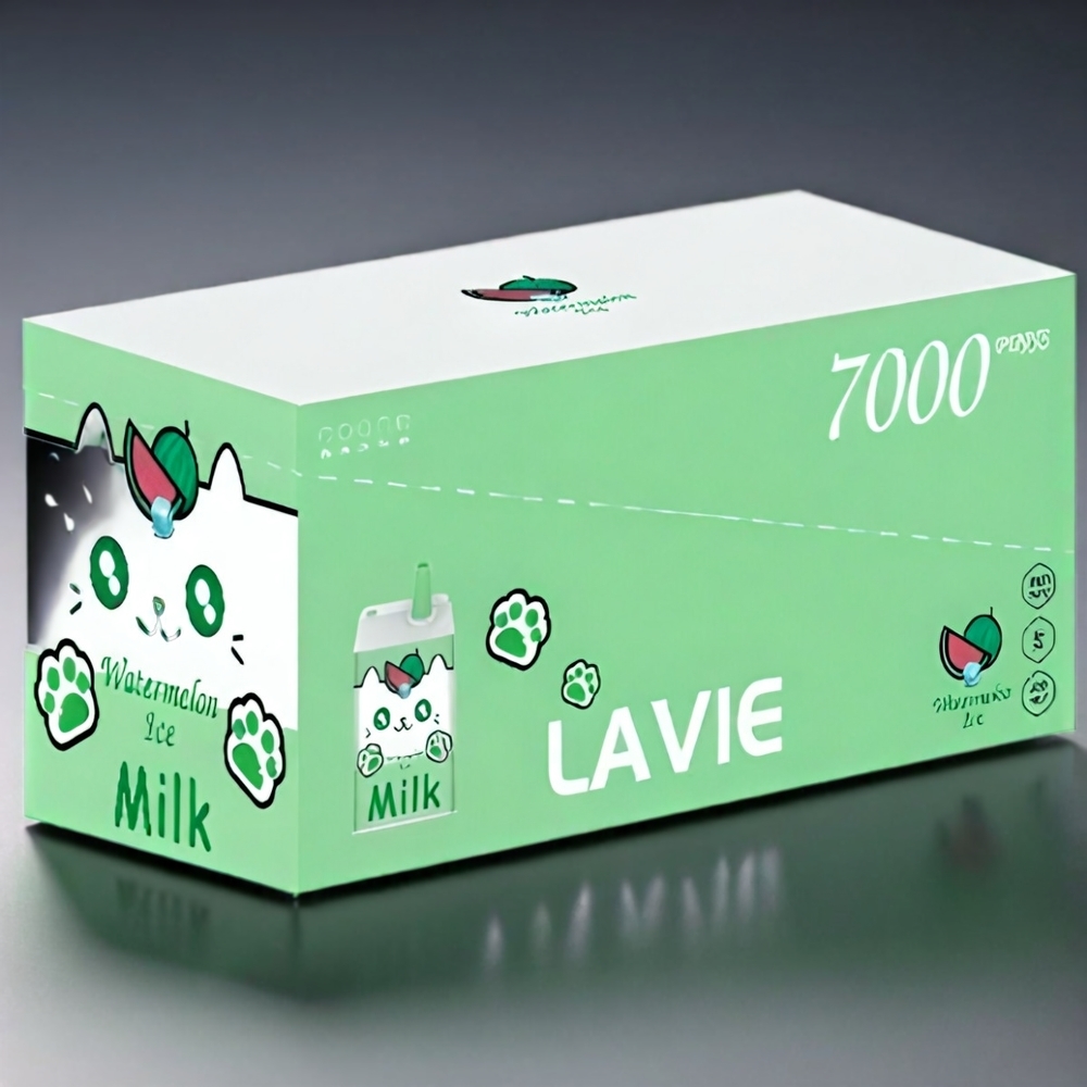 LAVIE Milk 7000 Puffs Norge Engros Vannmelon Is 16ML 600mAh Type-C
