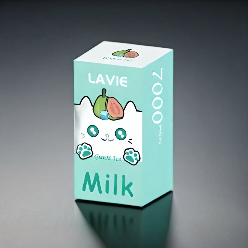 LAVIE Milk 7000 Puffs Norge Engros Vape Guava Is 16ML Type C 600mAh