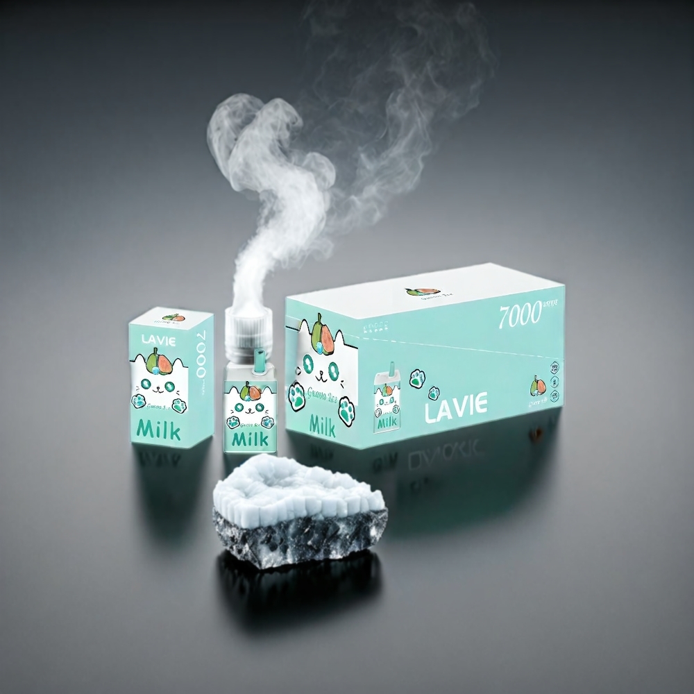 LAVIE Milk 7000 Puffs Norge Engros Vape Guava Is 16ML Type C 600mAh