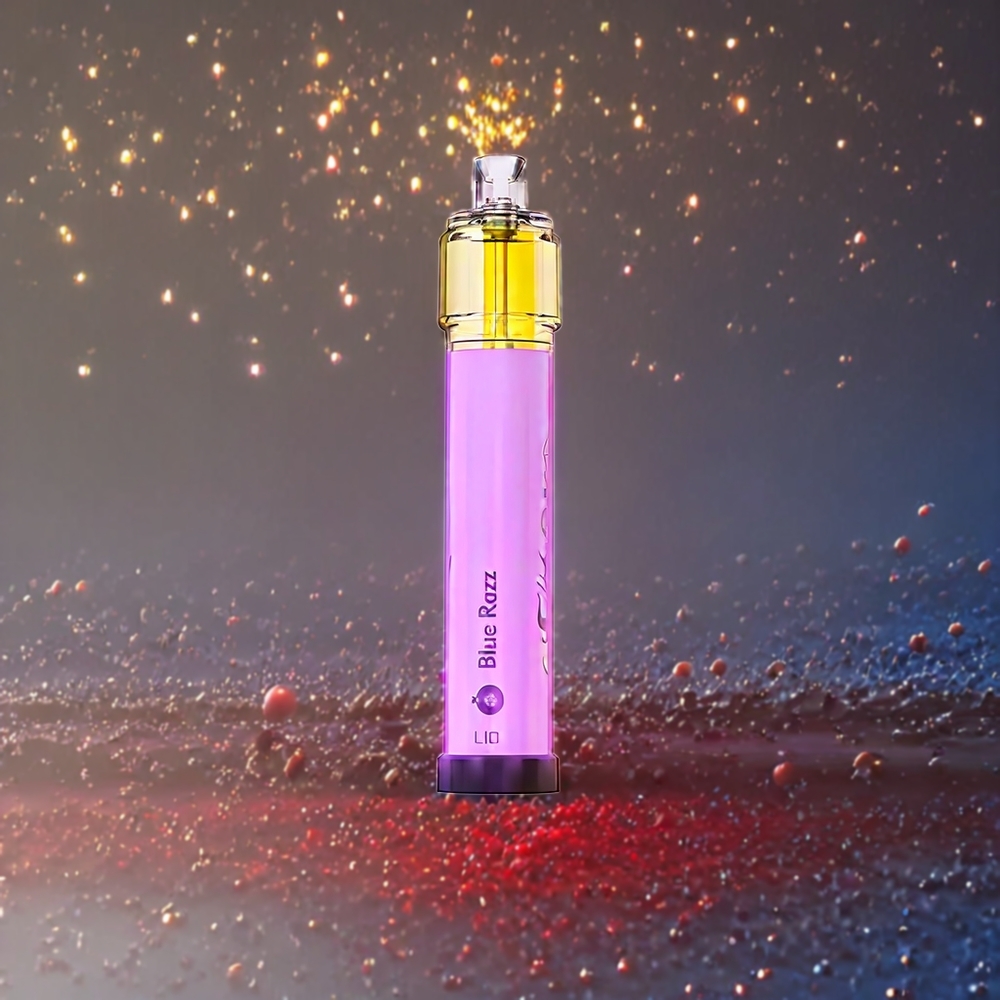 LIO Bee Lit 2500 Puffs Norge engros Engangs vape Blå Bringebær – 6.0ml, 1300mAh, 5% Nikotin