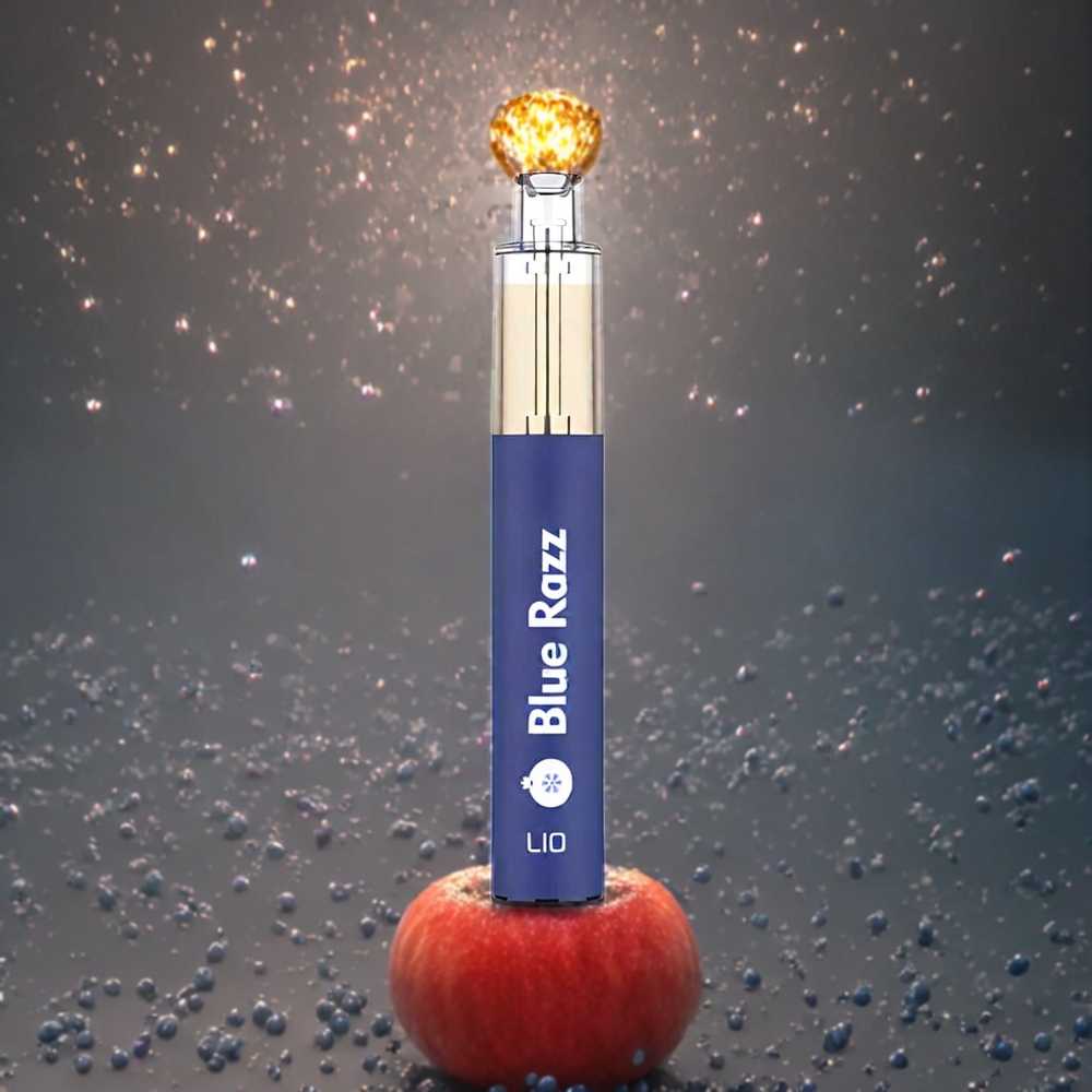 LIO BEE Norge engros Engangs vape Blå Bringebær 650mAh 3.5ml LIO BEE Norge engros Engangs vape Blå Bringebær 1000mAh 5.0ml