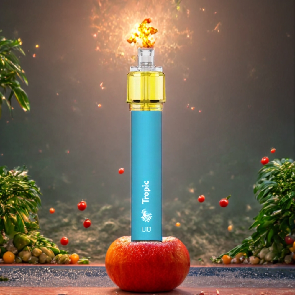 LIO Bee18 Max 2500 Puffs Engangs Vape Norge Engros – 6,5ml E-væske, 1300mAh Batteri, Tropisk Smak
