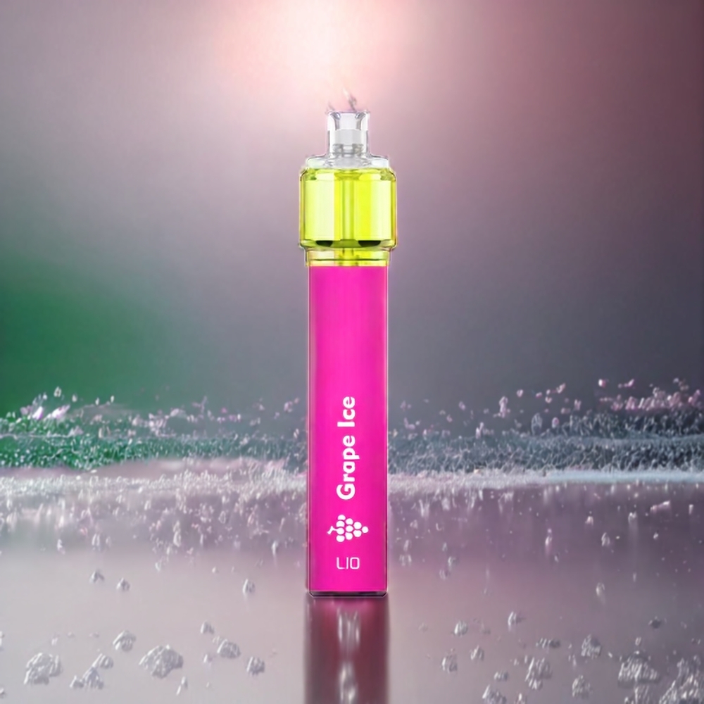 LIO Bee18 Max 2500 Puffs Engangs vape Grape Ice Norge Engros – 6.5ml E-væske, 1300mAh Batteri, 5%/3% Nikotin