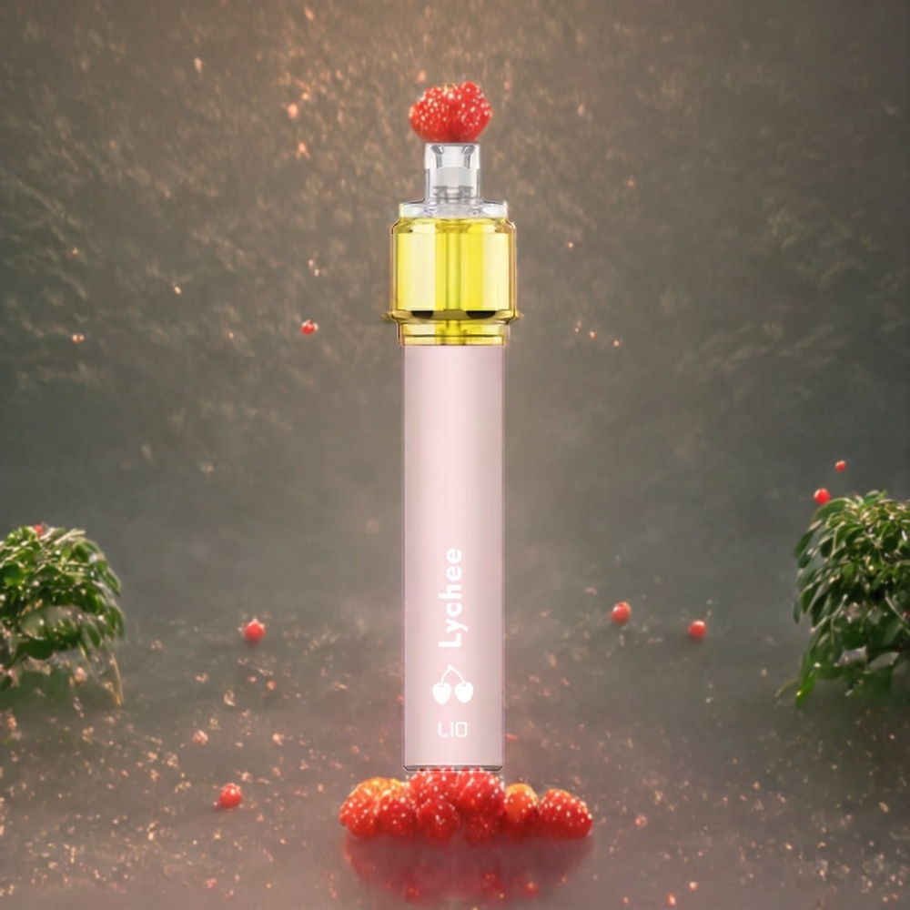 LIO Bee18 Max 2500 Puffs Engangs vape Norge Engros med 1300mAh batteri, 6.5ml e-væske og 5%/3% nikotin – Litchi