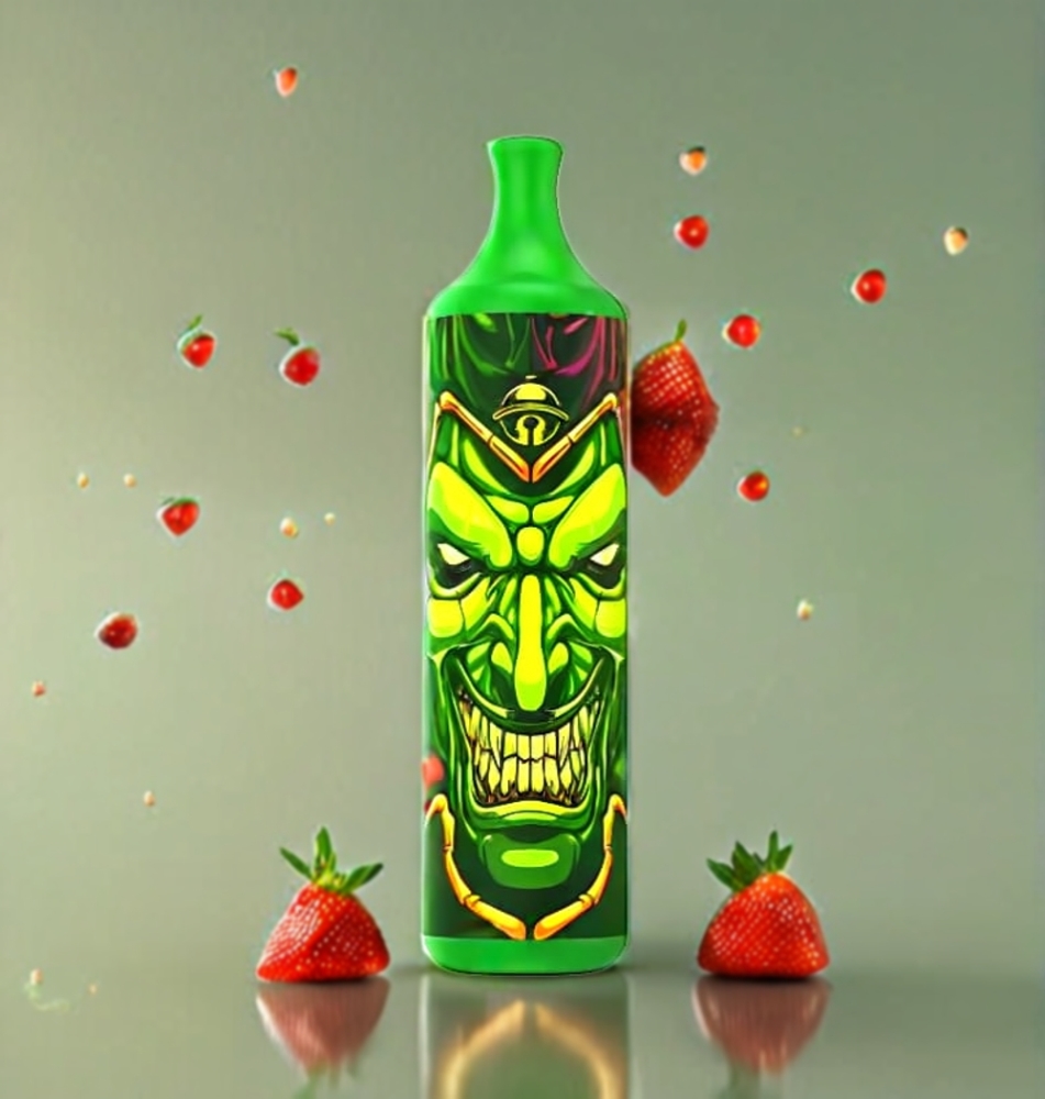 LIO Boom 3500 Puffs Norge Engros Engangs Vape Jordbær Kiwi 10ml 1400mAh 50mg/30mg