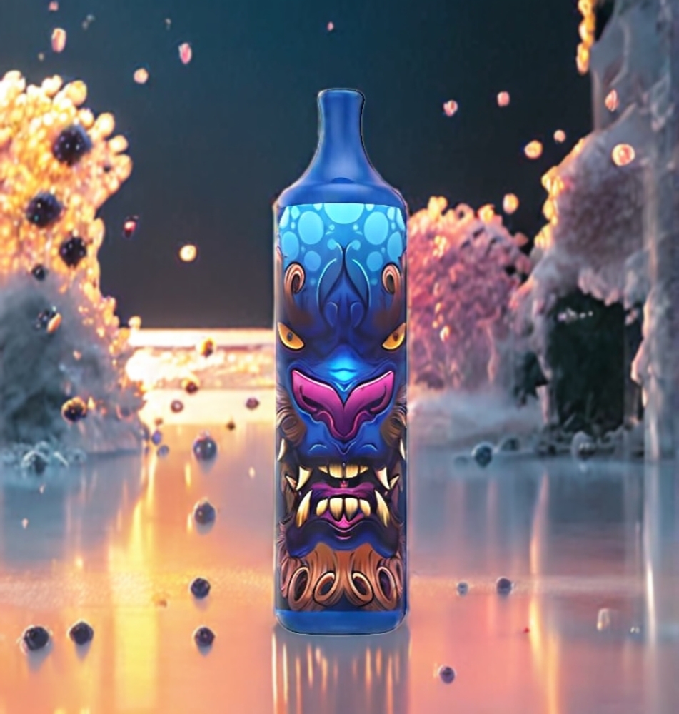 LIO Boom 3500 Puffs Norge Engros Engangs vape Grape Ice – 10ml E-liquid, 1400mAh, 1 Ohm