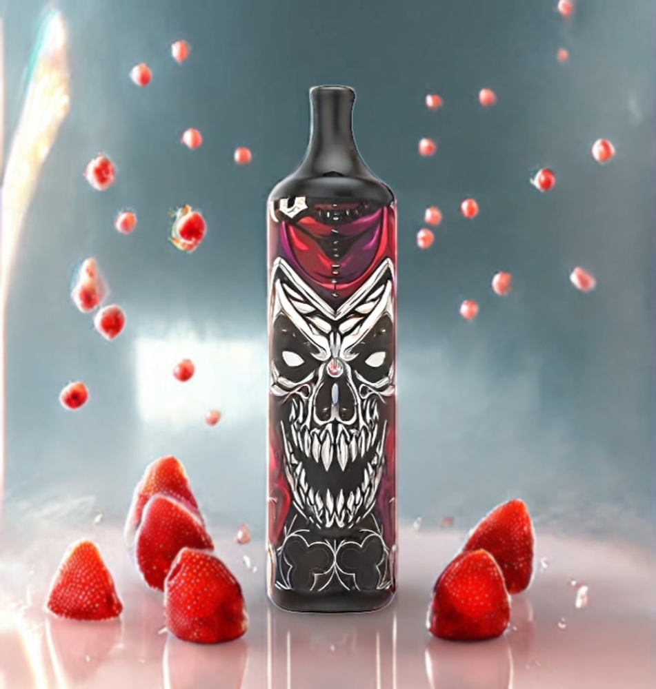 LIO Boom 3500 Puffs Norge Engros Engangs vape Jordbær Is – 10ml E-væske, 1400mAh Batteri, 1 Ohm Motstand