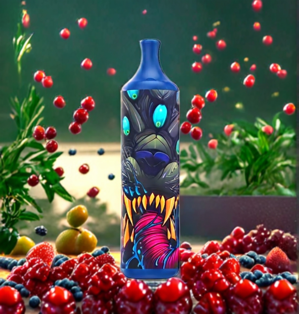 LIO Boom 3500 Puffs Norge Engros Engangs vape Mixed Berries 10ml 50mg/30mg 1400mAh