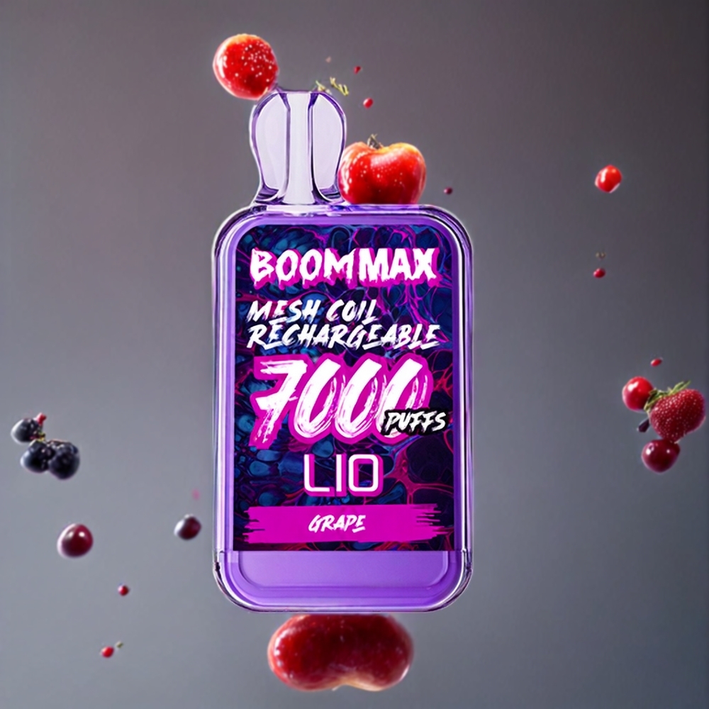 LIO BOOM MAX 7000 Puffs Norge Engros Engangs vape Drupe med 650mAh Batteri og 15ml E-væske