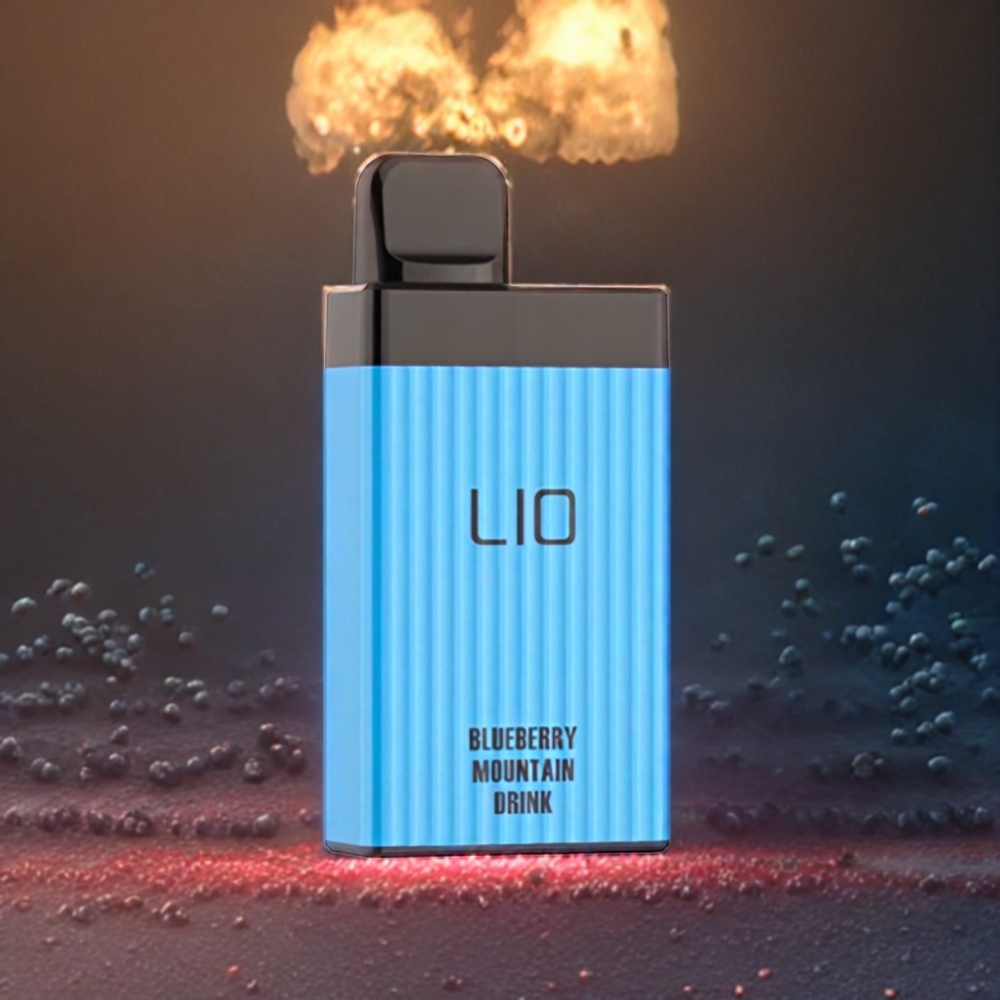 LIO BOXX 4000 Puffs Norge Engros Engangs vape Blåbær Fjell Drink – 650mAh Batteri, Type-C Lading, 10ml E-væske