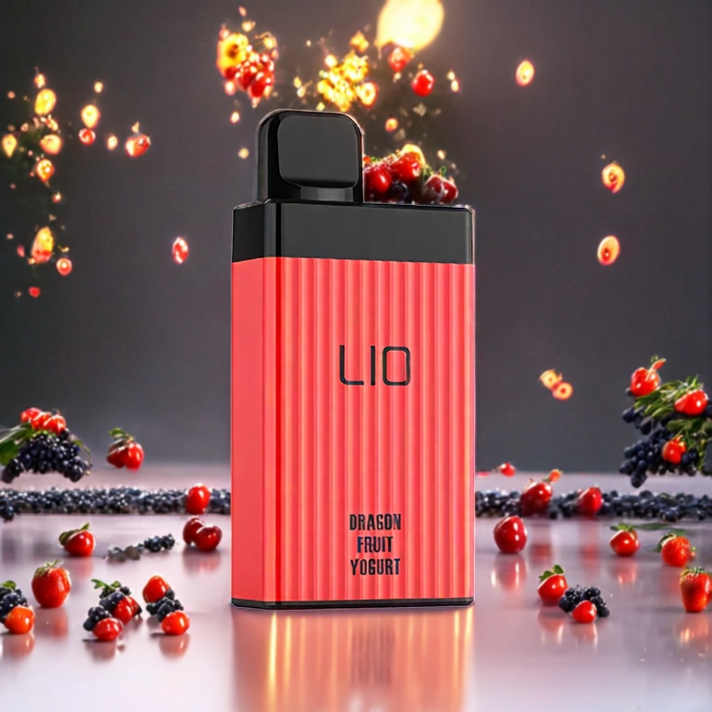 LIO BOXX 4000 Puffs Norge Engros Engangs vape Dragefrukt Yoghurt – 10ml, 650mAh, Type-C