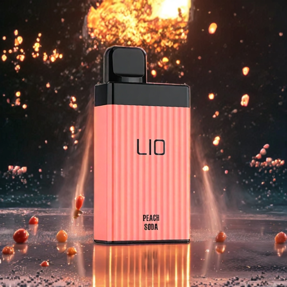 LIO BOXX 4000 Puffs Norge Engros Engangs vape Fersken Brus – 10ml, 650mAh, Type-C Lading