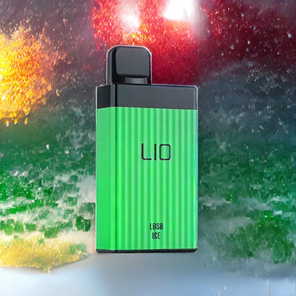 LIO BOXX Norge Engros 4000 Puffs 10ml 50mg/30mg Engangs vape Lush Ice Med 650mAh Batteri & Type-C Lading
