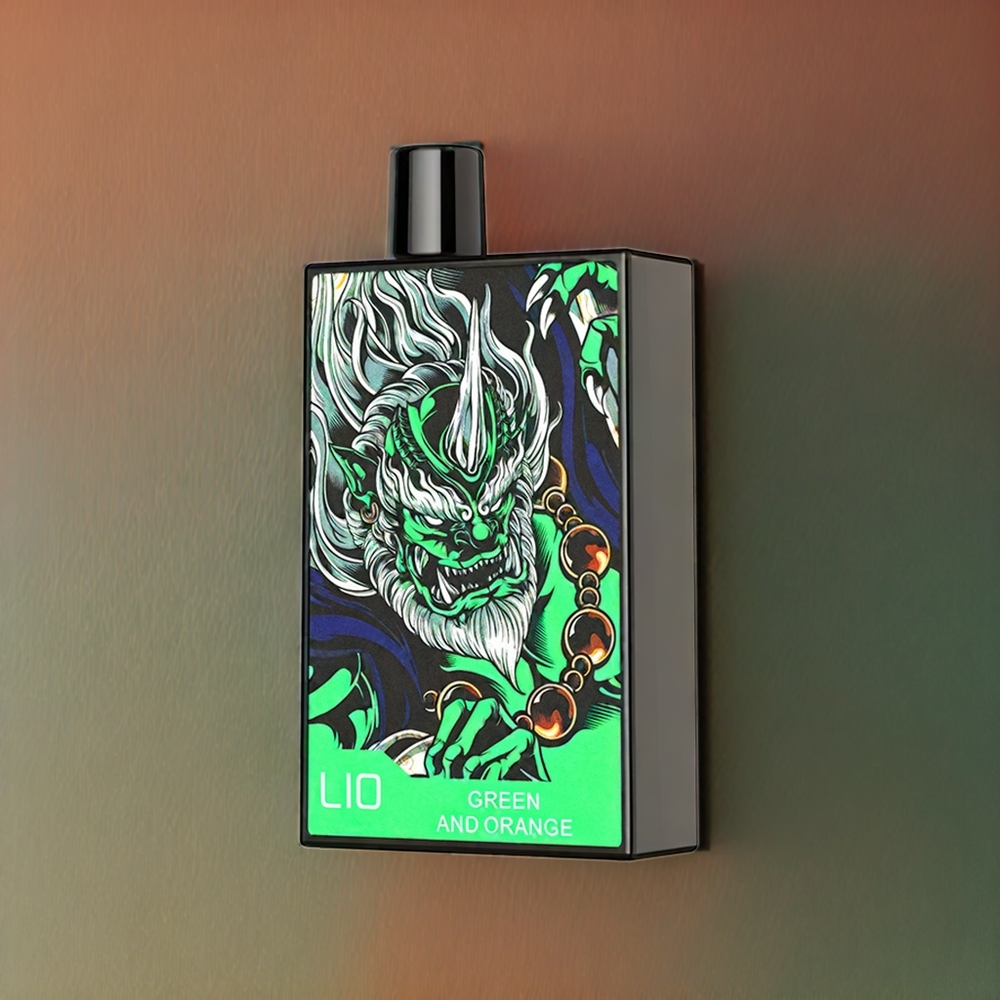 LIO CAPO 4500 Puffs Engangs Vape Norge Engros – Grønn og Oransje – 12ml E-væske, 600mAh, Type-C-lading