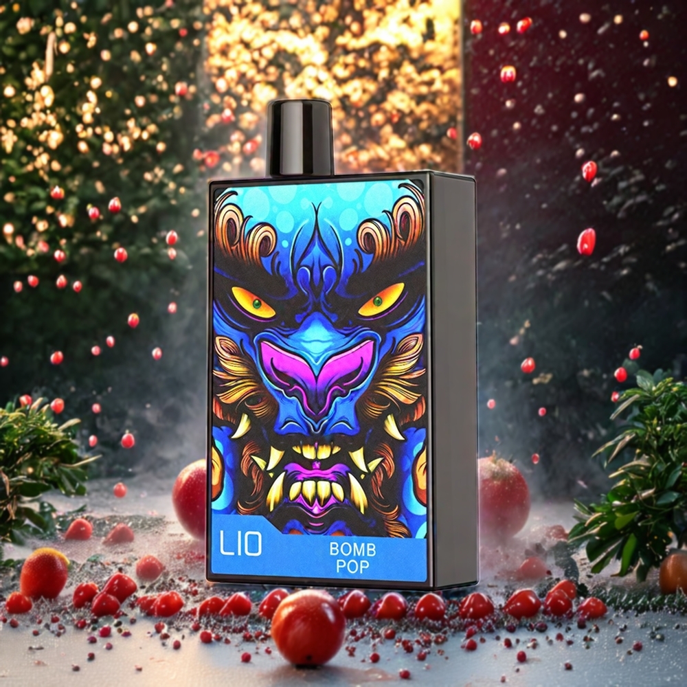 LIO CAPO 4500 Puffs Engangs vape Bomb Pop Norge Engros – 12ml E-væske, 600mAh, Type-C-lading