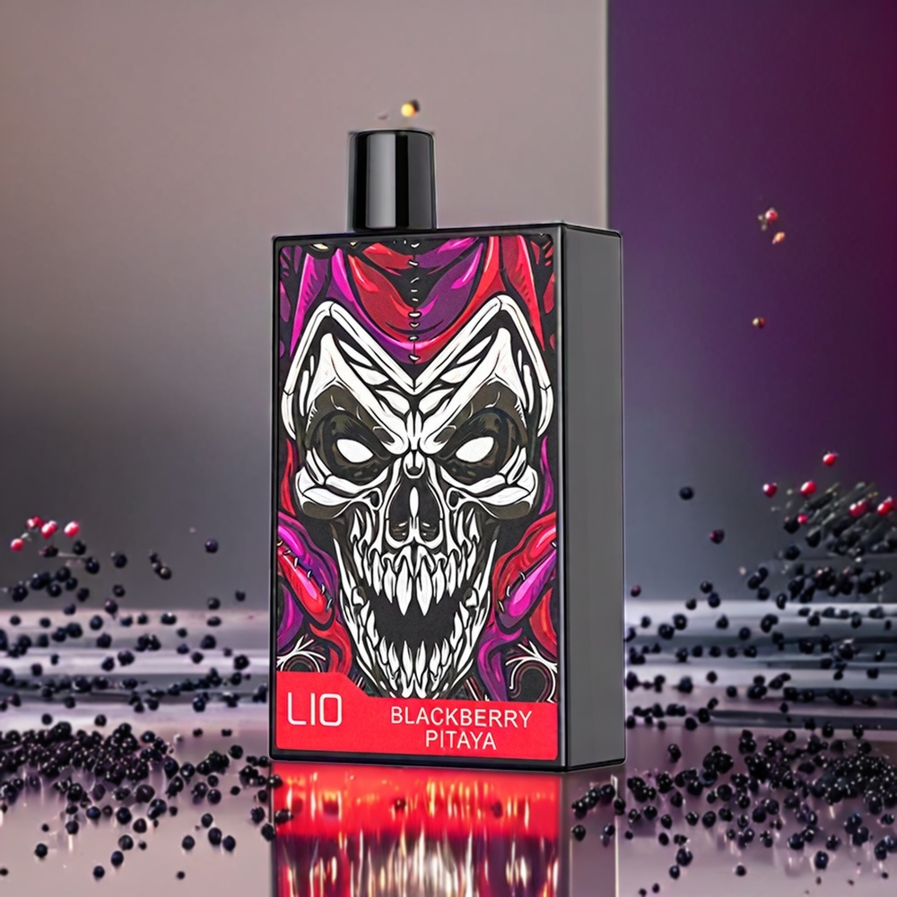 LIO CAPO 4500 Puffs Norge Engros Engangs vape Blackberry Pitaya – 12ml E-væske, 600mAh Batteri, Type-C Lading