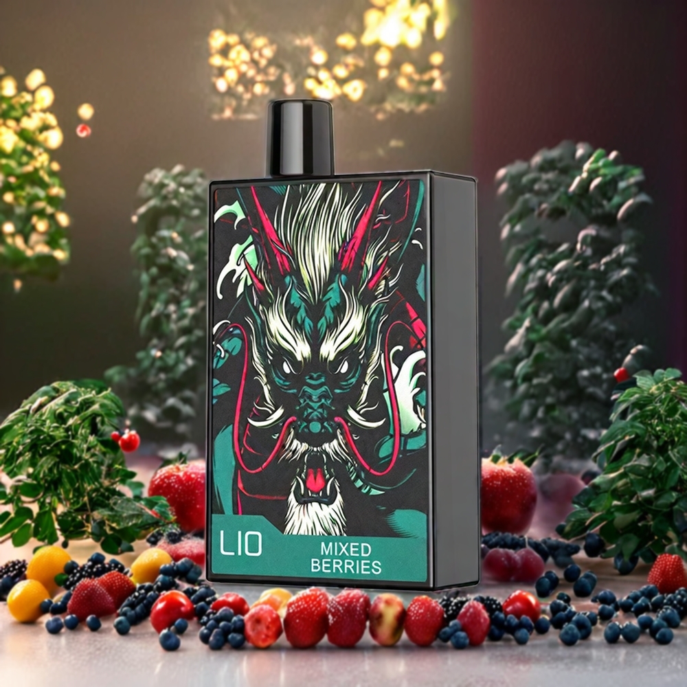 LIO CAPO Norge engros 4500 Puffs Engangs vape Mixed Berries – 12ml E-liquid, 600mAh batteri, Type-C lading