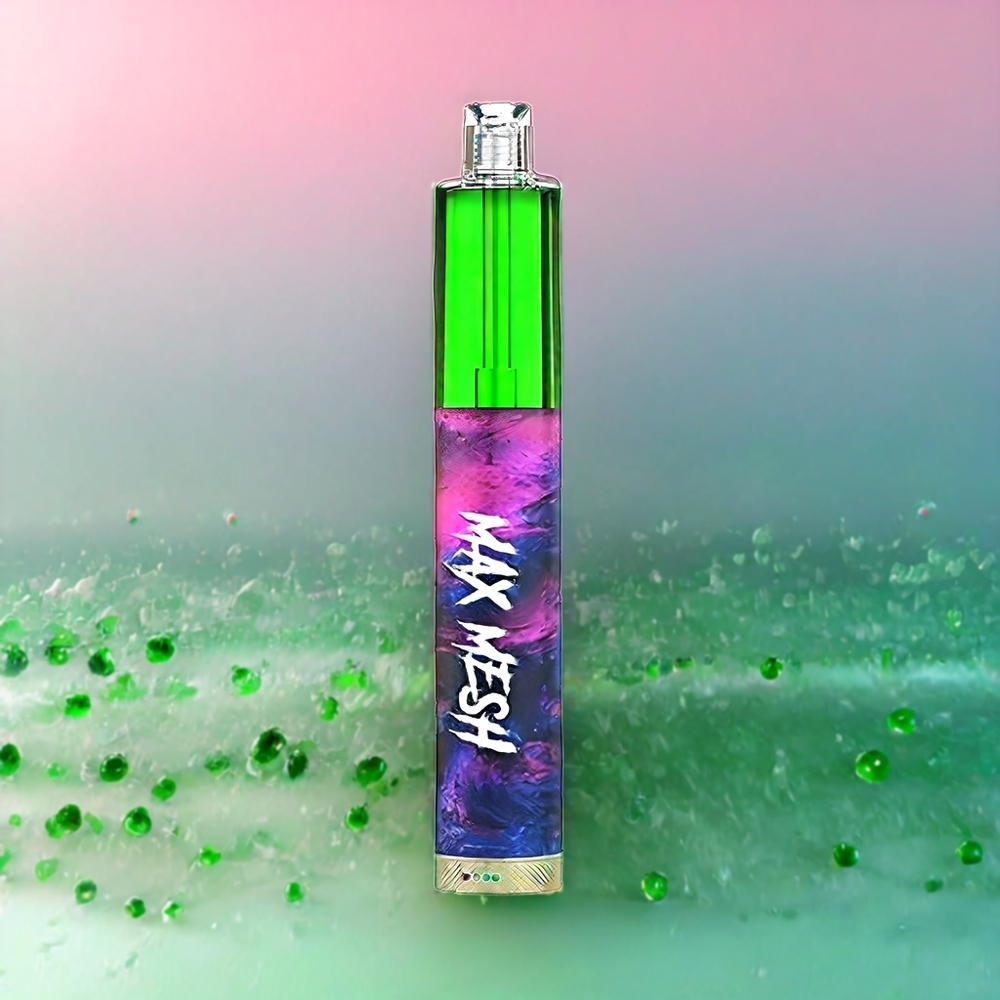 LIO Max Mesh 3000 Puffs Engangs vape Norge Engros – Grønneple Menthol Is – 10 mL E-væske, 1000mAh Batteri, 0.60 Ohm Mesh