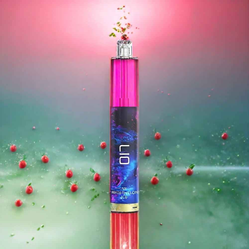LIO Max Mesh 3000 Puffs Engangs vape Norge Engros – Vannmelon Is – 10 mL, 1000mAh, 0.60 Ohm Mesh