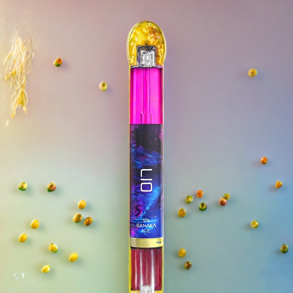 LIO Max Mesh 3000 Puffs Norge Engros Engangs vape Banan Is 10 mL 1000mAh MTL/DL
