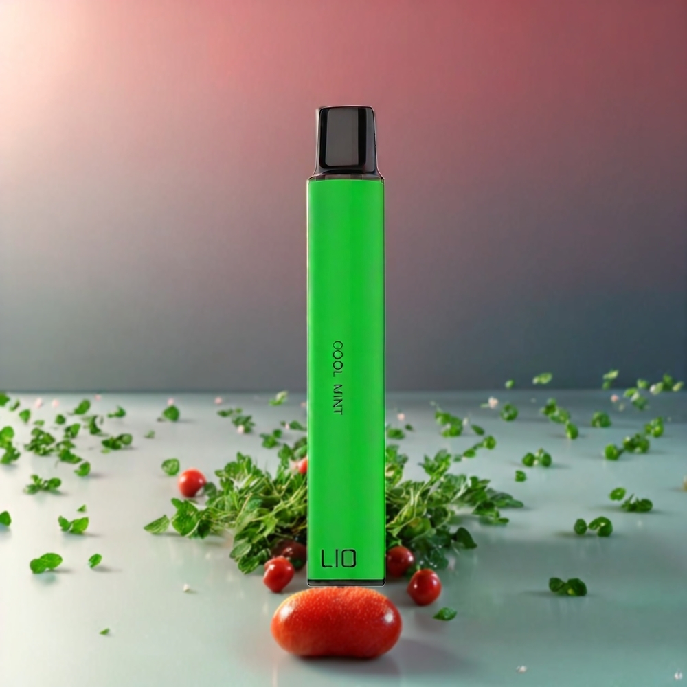 LIO Mini 600 Puffs Engangs Vape Cool Mint Norge Engros – 400mAh, 2ml, 20mg Nikotin