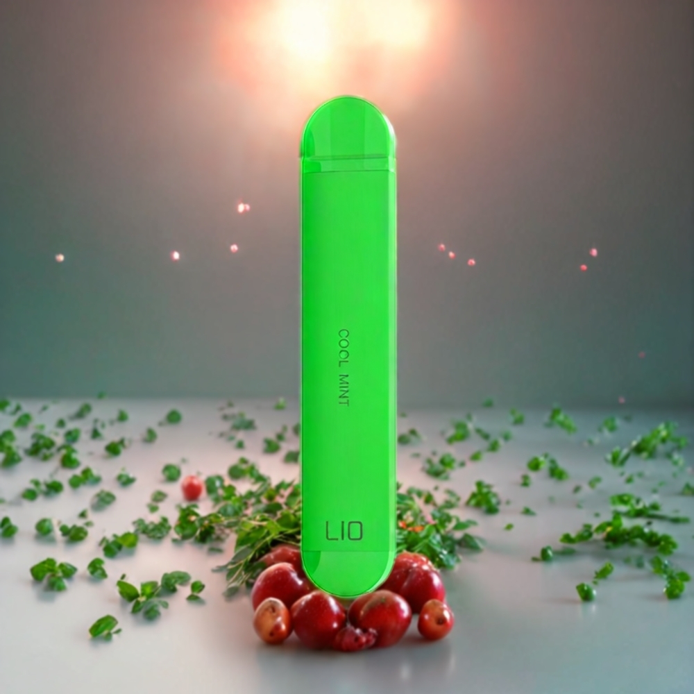 LIO NANO X 600 Puffs Norge Engros Engangs vape Cool Mint (2ML, 20mg Nikotin, 500mAh Batteri)