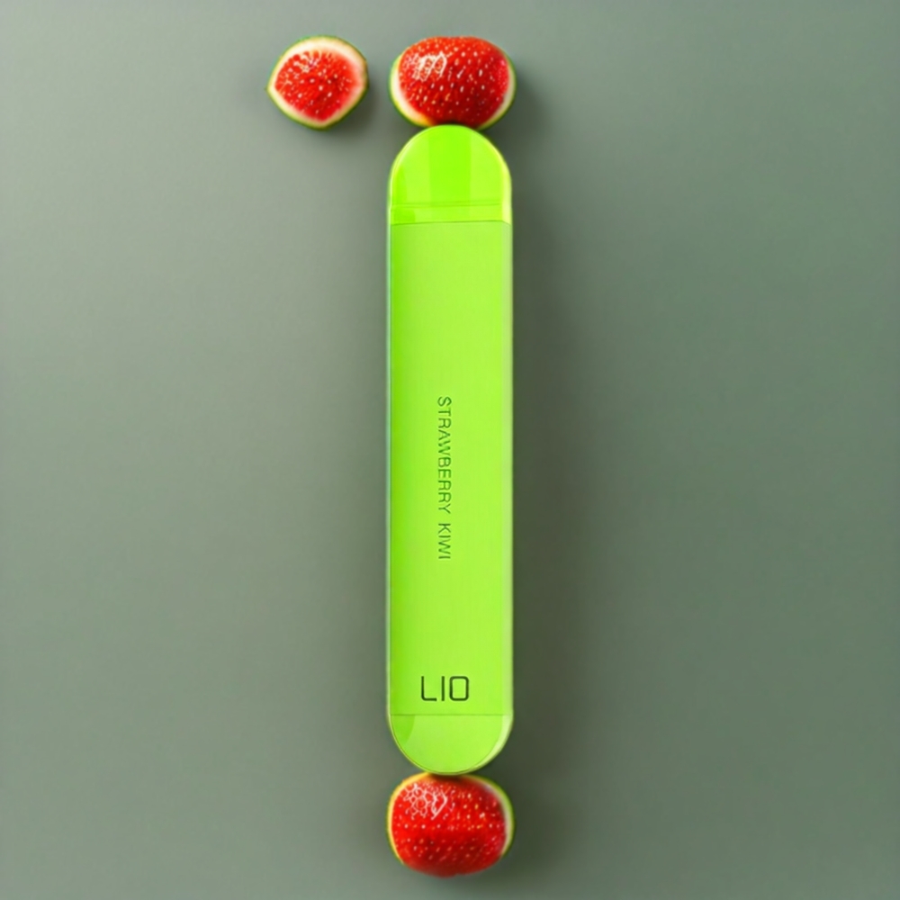 LIO NANO X 600 Puffs Norge Engros Engangs vape Jordbær Kiwi 500mAh 2ML