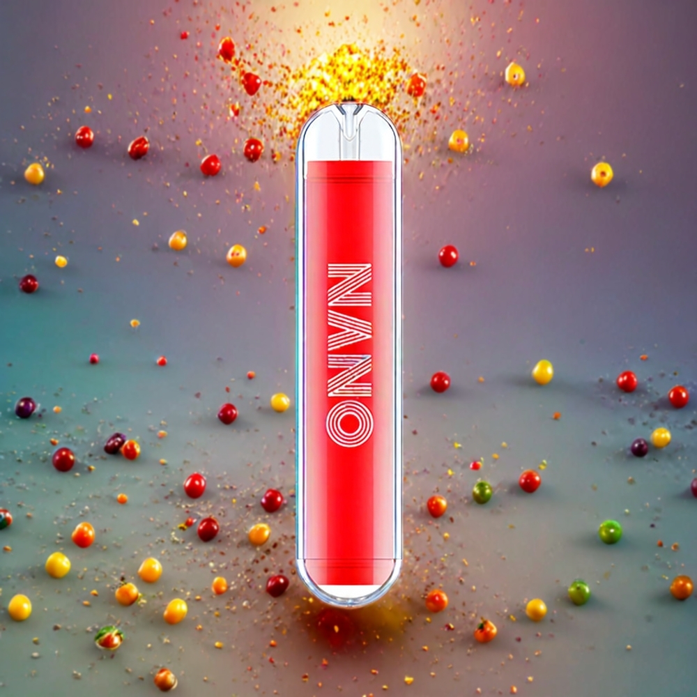 LIO NANO X2 800 Puffs Engangs Vape Norge Engros – Regnbue Godteri, 2ml E-væske, 500mAh Batteri, 9W Effekt