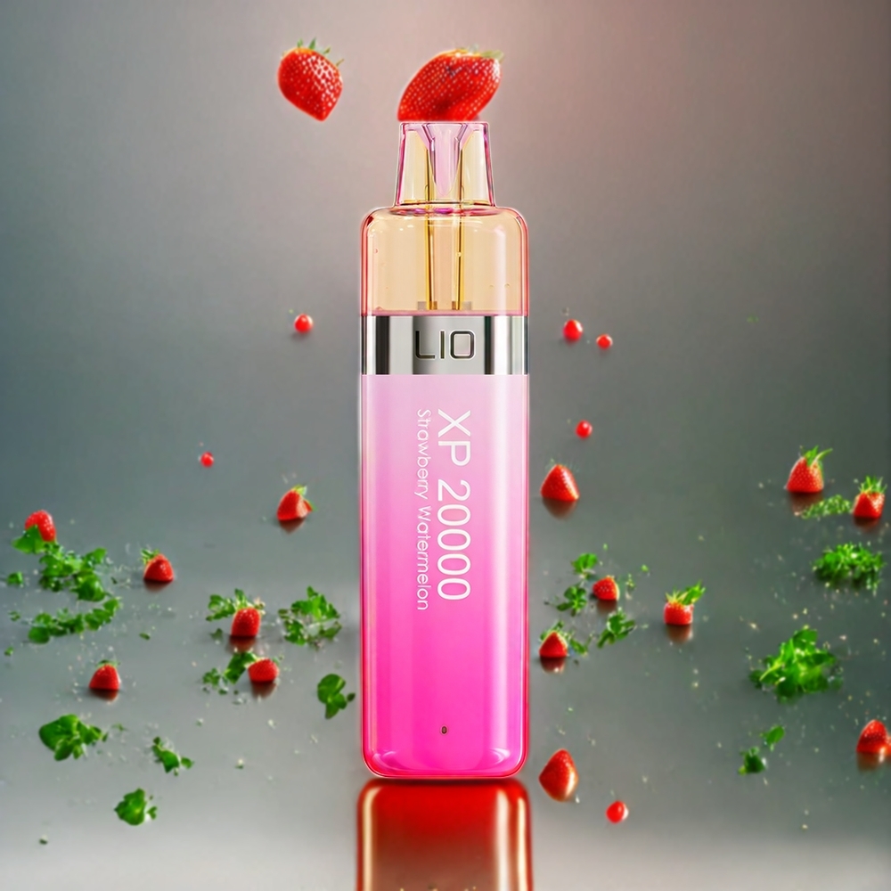LIO XP 20000 Puffs Norge Engros Engangs vape Jordbær Vannmelon 12ML 50mg 900 mAh TYPE-C Justering av Luftstrøm