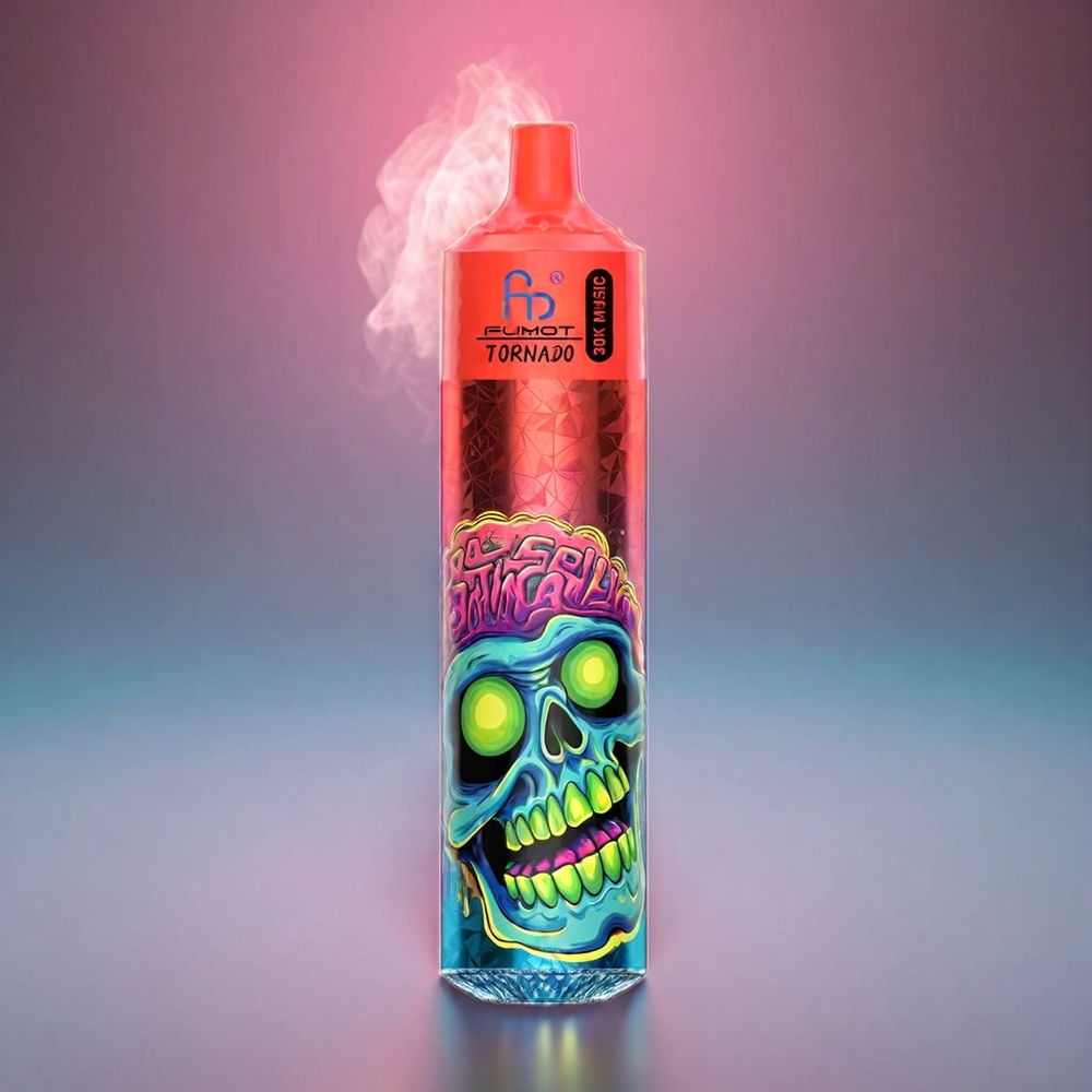Fumot RandM Tornado 30000 Norge Engros 30ML 30000 Puffs LED Skjerm Rosa Sitronade