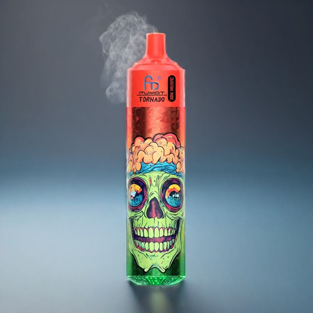 Fumot RandM Tornado 30000 Norge Engros – 30.000 Puffs, 30ML, 1.0 Ohm Mesh, 600mAh – Jordbær Bær Is