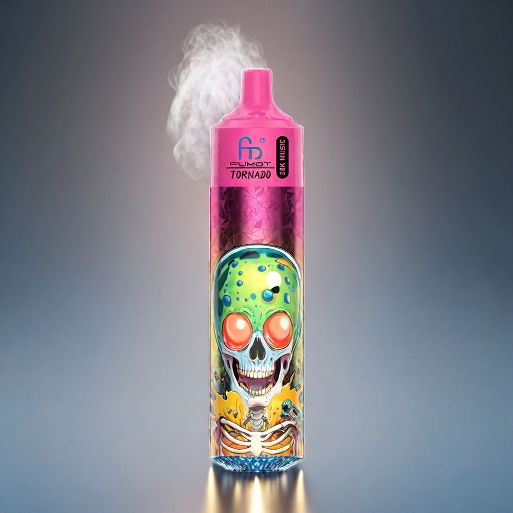 Fumot RandM Tornado 30000 Norge Engros – 30 000 puffs, 30mL, 2%/5% nikotin, blåbær jordbær bringebær iskrem