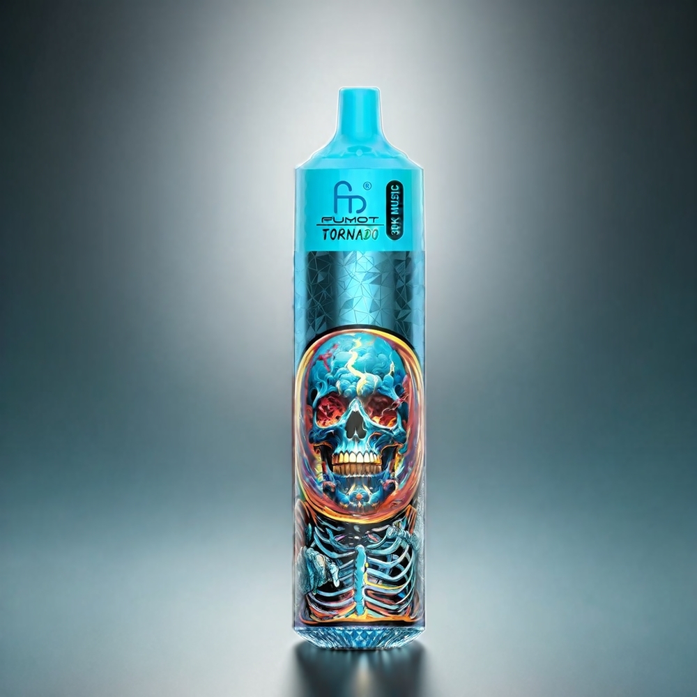 Fumot RandM Tornado 30000 Norge Engros – 30.000 puffs, 30mL, 5%, 600mAh LED Ananas Is